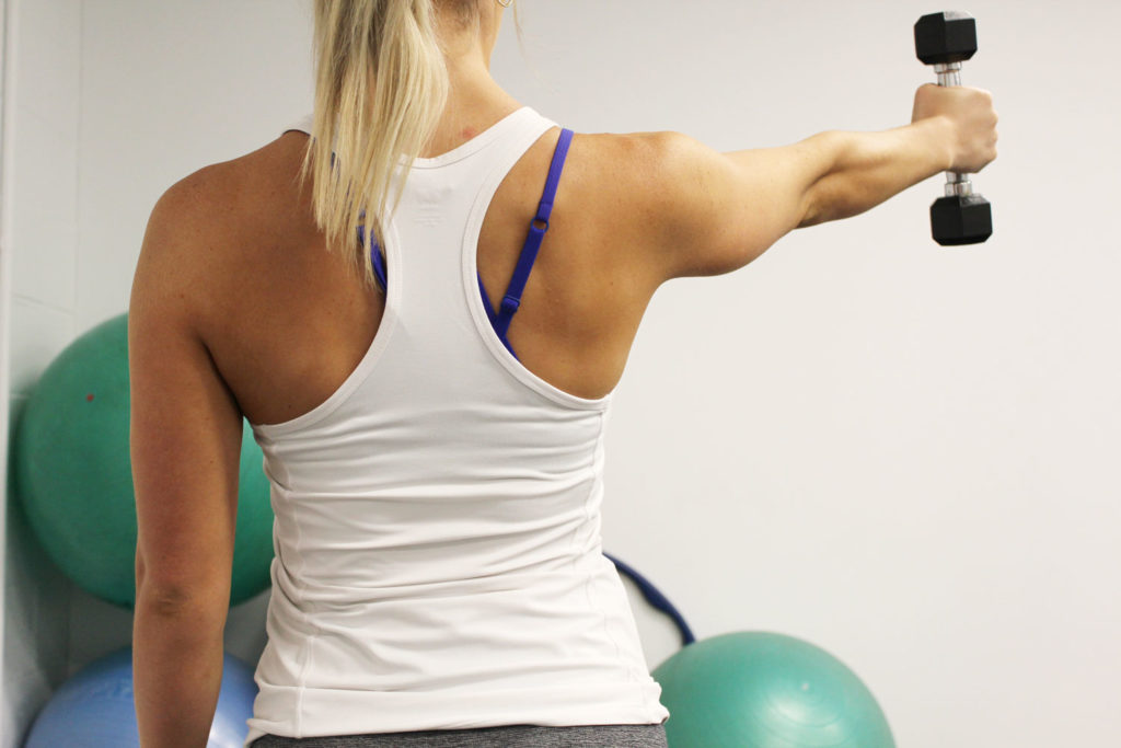 shoulder range of movement exercises and muscle activation