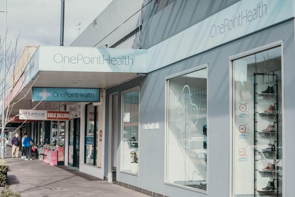 OnePointHealth on High St in Penrith